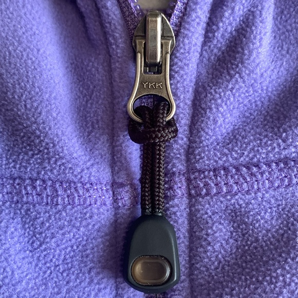 L.L. Bean Polartec purple jacket. Size large - Picture 4 of 12